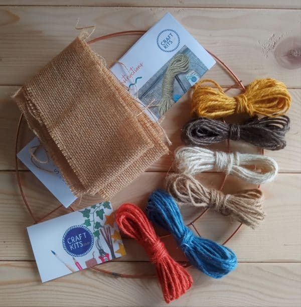 Colourful Wreath making kit 25cm