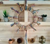 Colourful Wreath making kit 25cm