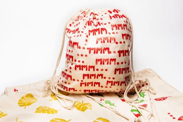 Cotton gift bag printing kit