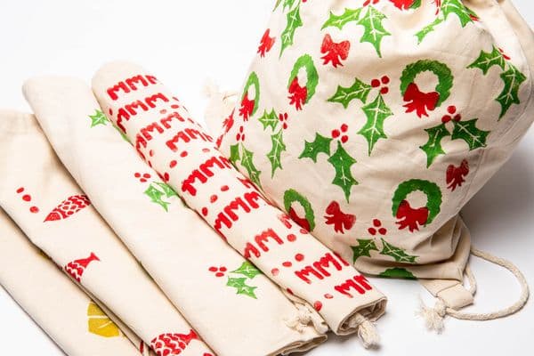 Cotton gift bag printing kit