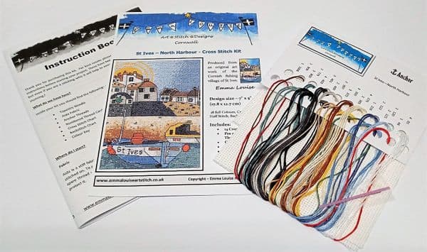 Cross Stitch Kit - St Ives, Cornwall