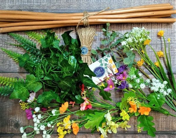 Dried flowers bouquet