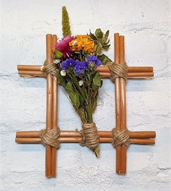 Dried flowers bouquet