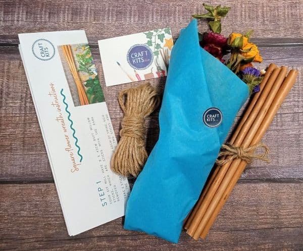 Dried flowers bouquet