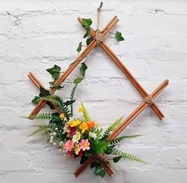 Dried flowers bouquet