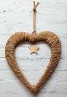 Heart wall art 40cm