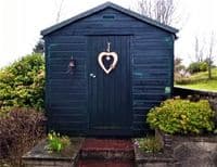 Heart wall art 40cm