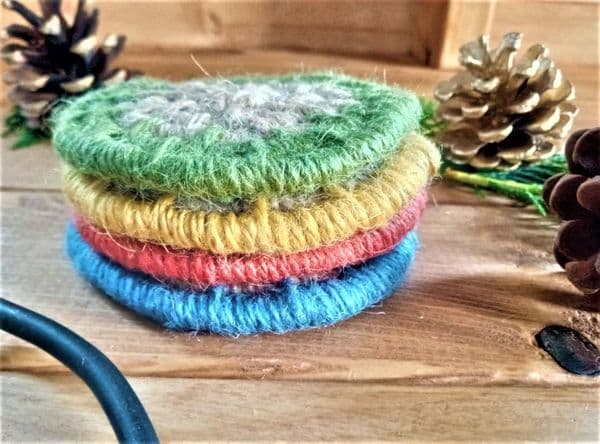 Jute coasters kit FREE video tutorial