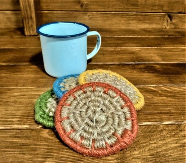 Jute coasters kit FREE video tutorial