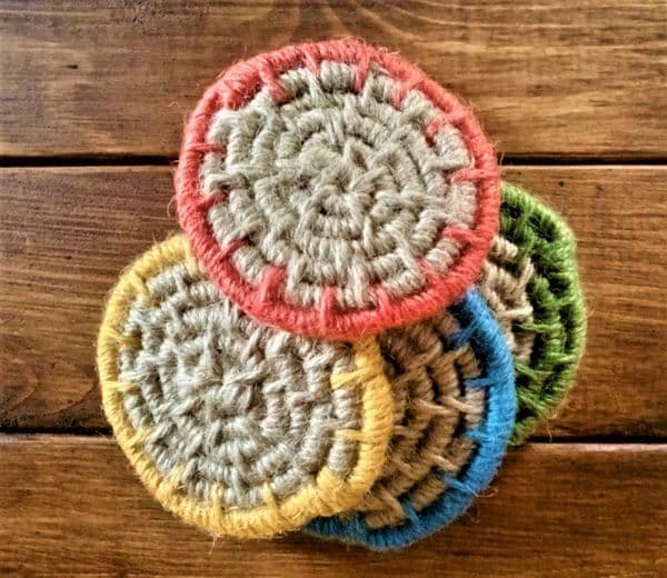 Jute coasters kit FREE video tutorial