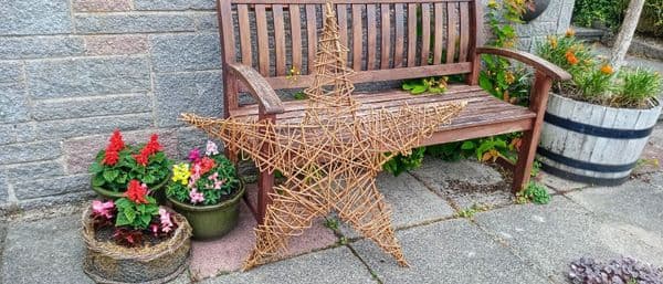 Large Wooden Star 100cm