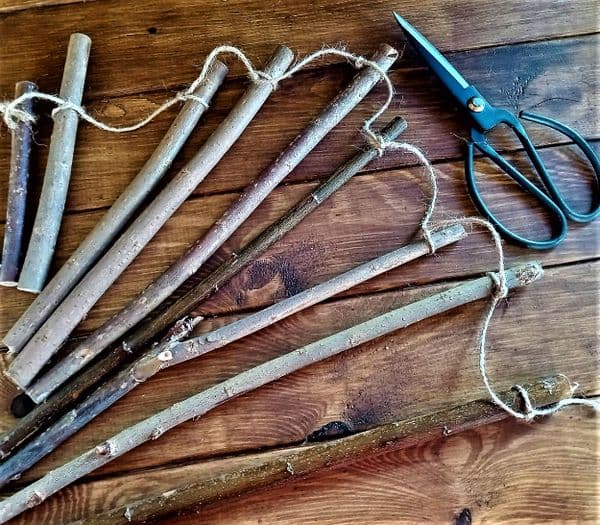 Naked Christmas tree ladder kit 110cm