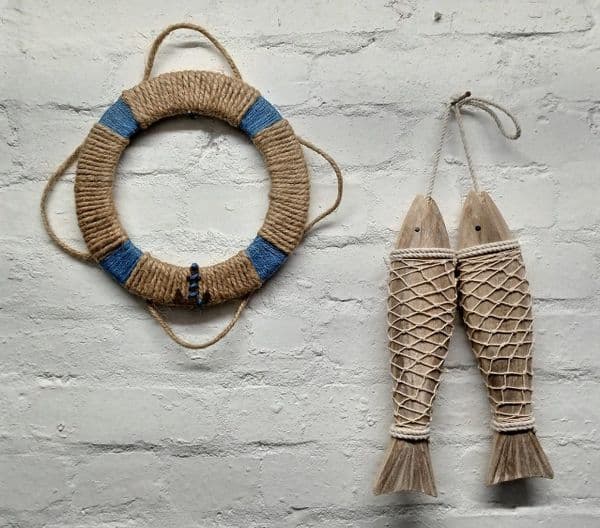 Nautical bathroom decoration