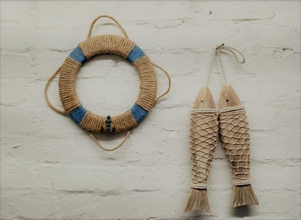 Nautical bathroom decoration