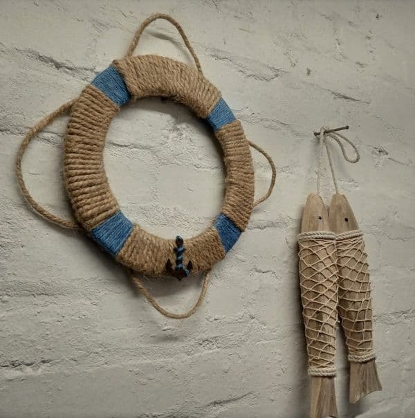 Nautical bathroom decoration