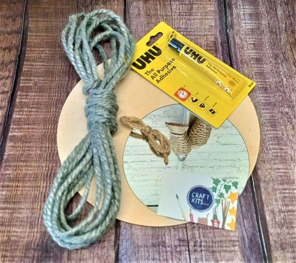 Nautical Rope Mirror kit