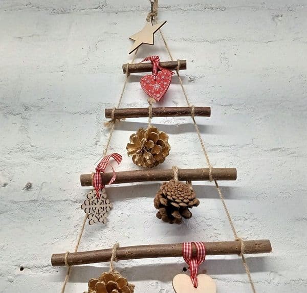 Scandi Christmas ladder tree kit 110cm LARGE