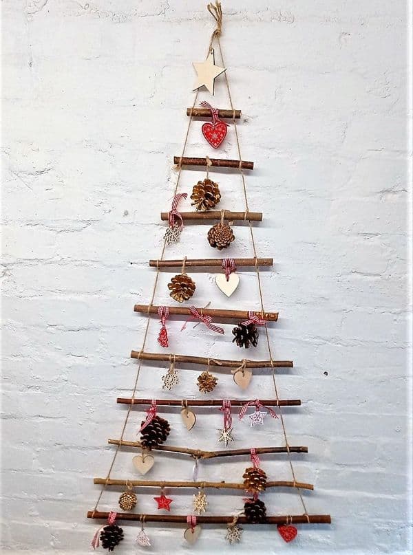 Scandi Christmas ladder tree kit 110cm LARGE