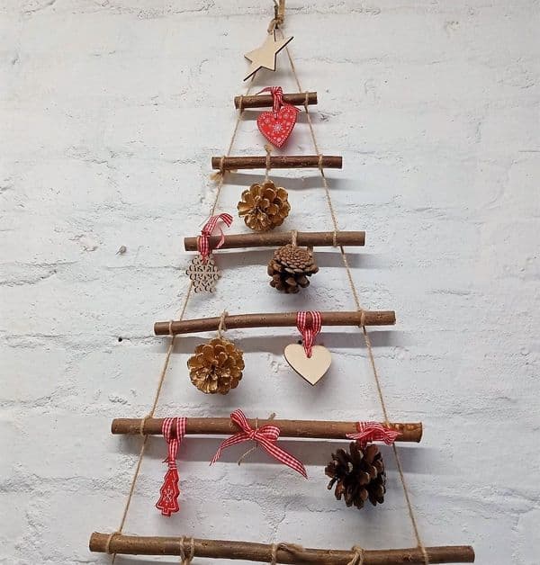Scandi Christmas ladder tree kit 55cm SMALL