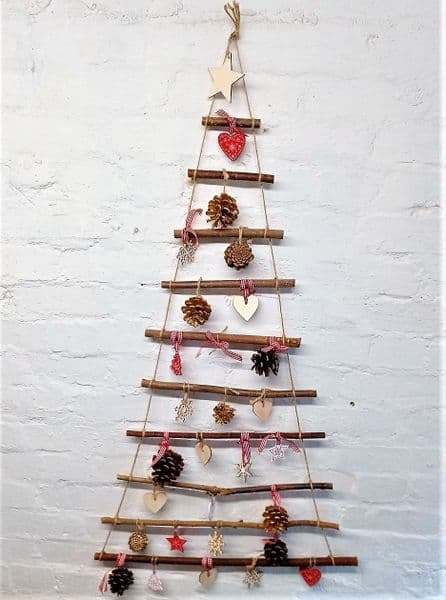 Scandi Christmas ladder tree kit 55cm SMALL