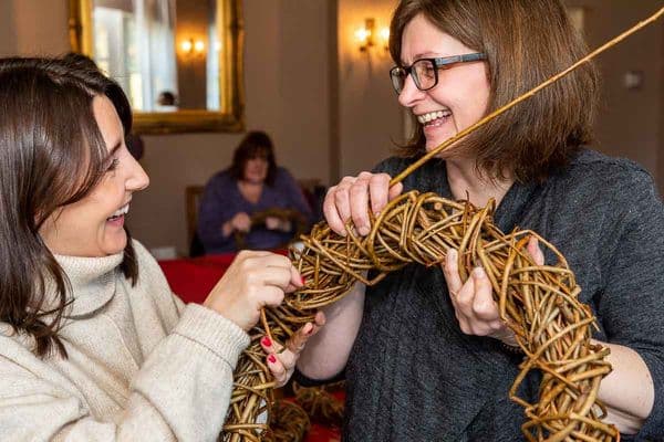 Sunday 14th Dec 25 Large Willow Star Workshop Cove Burgh Hall