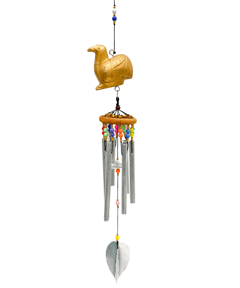 Wind Chime Gold Bird