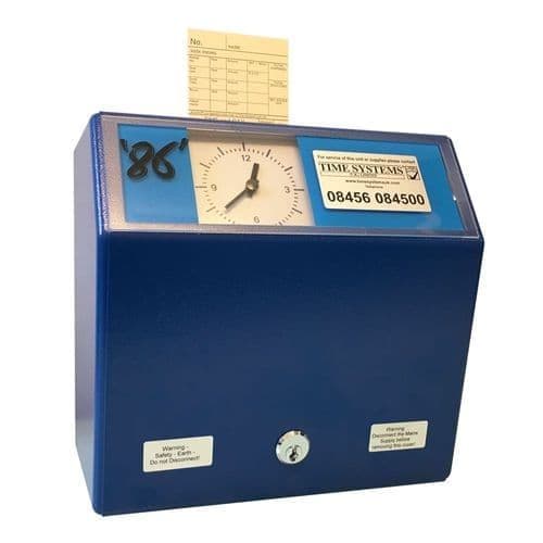 '86' Clipper Automatic Time Recorder Clocking In Machine