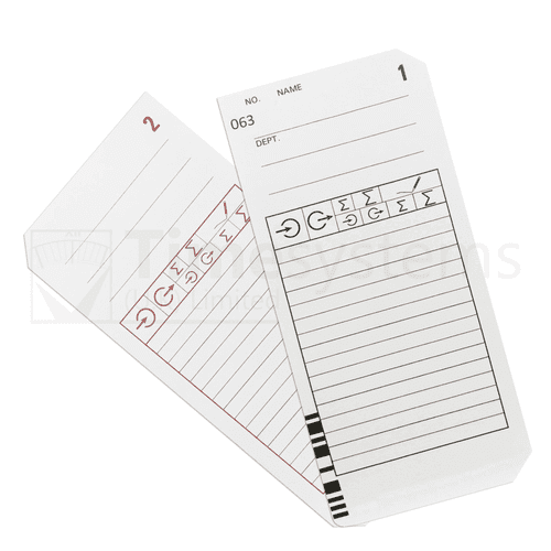 107046 Weekly Time Clock Cards PK 100