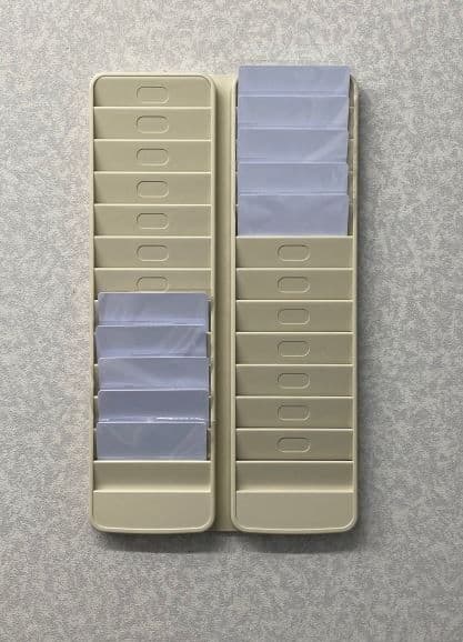 Badge Card Rack