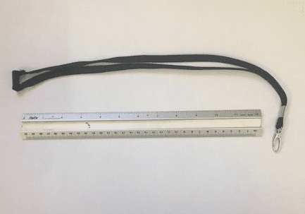 Badge Holder 'Clear' Landscape format type 1.