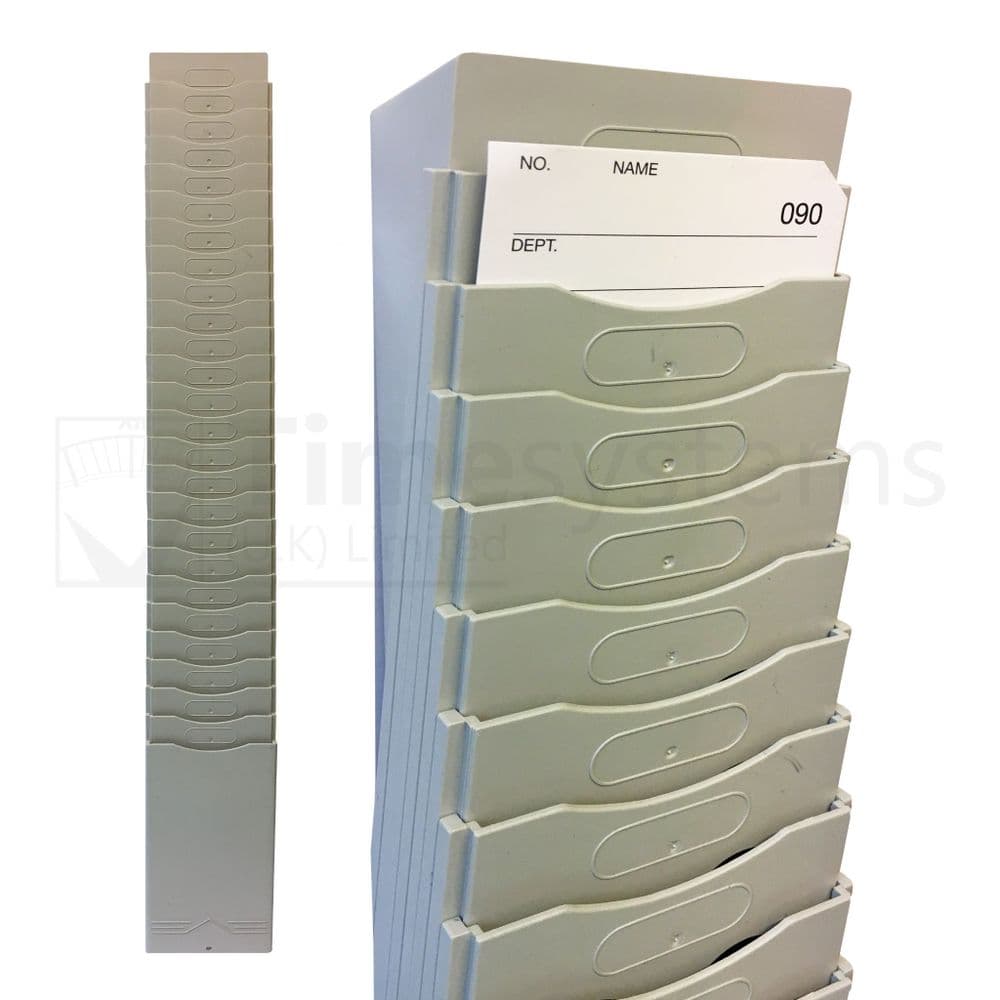 Expandable Plastic Card Rack - 620mm H 98mm W