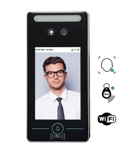 GeoFace X 200 Wifi Biometric Clocking In Machine with Face and Palm Recognition