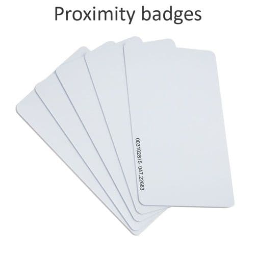 RFID (EM) Proximity Badges 10 Pack