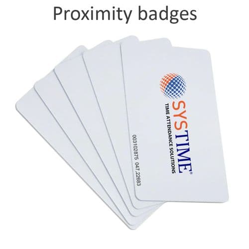 Systime Proximity Badges (5 Pack)