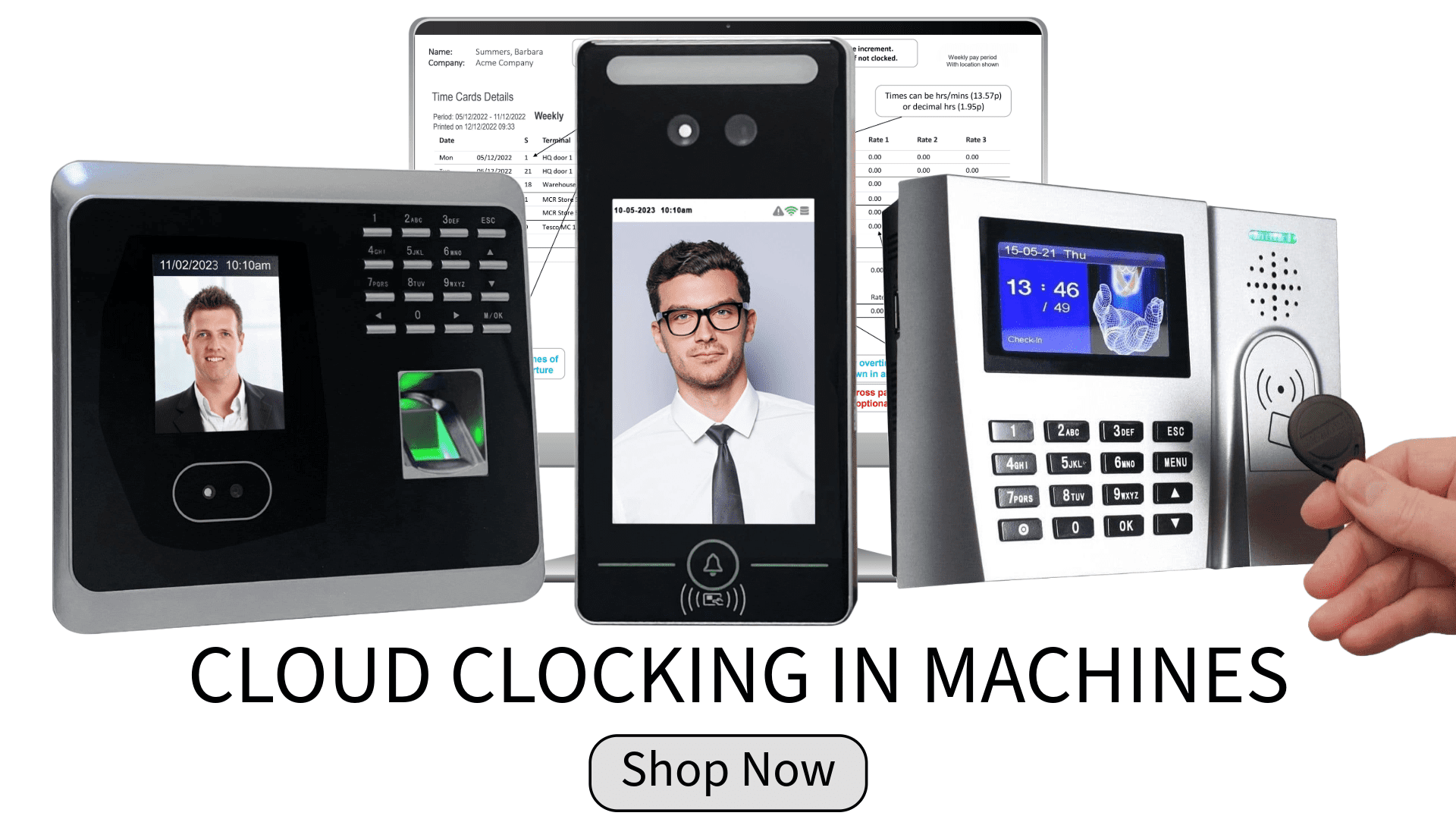 cloud clocking in machines, cloud clocking in systems, cloud attendance, employee tracking cloud
