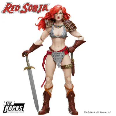 Boss Fight Studios Red Sonja Epic H.A.C.K.S. Action Figure - Pre-Order