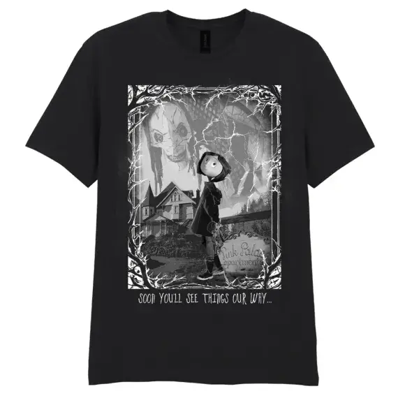 Coraline Horror Scene T-Shirt