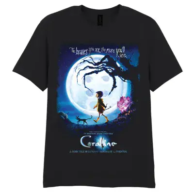 Coraline Moon Poster T-Shirt