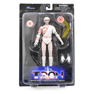 Diamond Select Toys Tron Infiltrator Flynn Action Figure - INSTOCK