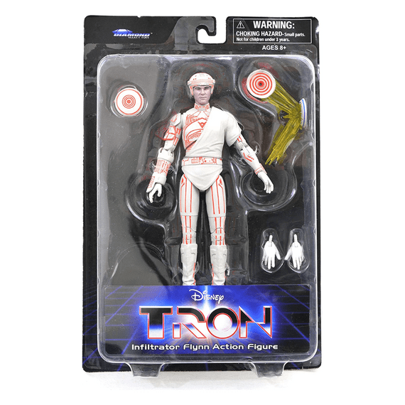 Diamond Select Toys Tron Infiltrator Flynn Action Figure - INSTOCK