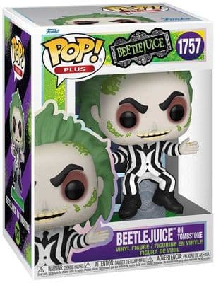 Funko Pop! Vinyl Beetlejuice Series Beetlejuice with Tombstone Figure - INSTOCK