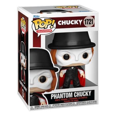Funko Pop! Vinyl Chucky TV Series Phantom Chucky Figure - INSTOCK