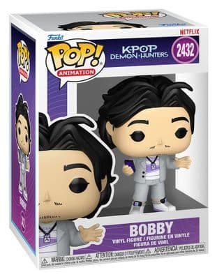 Funko Pop! Vinyl K-Pop Demon Hunters Bobby Figure - Pre-Order