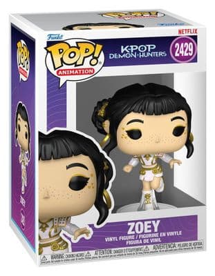 Funko Pop! Vinyl K-Pop Demon Hunters Zoey Figure - Pre-Order