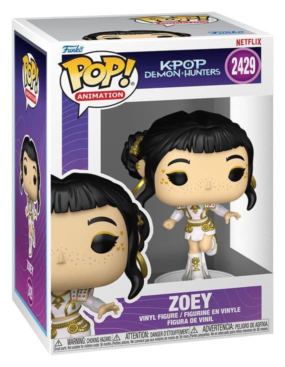 Funko Pop! Vinyl K-Pop Demon Hunters Zoey Figure - Pre-Order