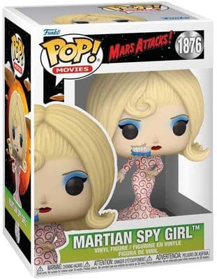 Funko Pop! Vinyl Movies Mars Attacks Martian Spy Girl Figure - INSTOCK