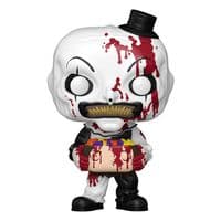 Funko Pop! Vinyl Terrifier 2 Art the Clown with Candy In Head Bloody - Instock Now