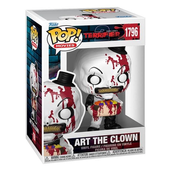 Funko Pop! Vinyl Terrifier 2 Art the Clown with Candy In Head Bloody - Pre-Order