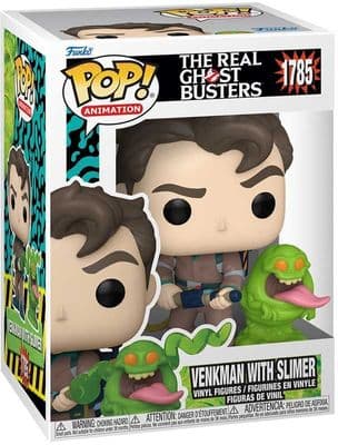 Funko Pop! Vinyl The Real Ghostbusters Venkman with Slimer Figure - INSTOCK