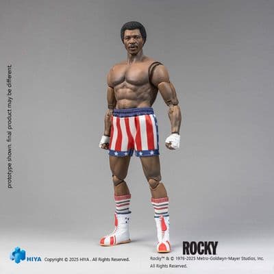 Hiya Toys Rocky Apollo Creed Exquisite 1/12 Scale Previews Exclusive Action Figure - Pre-Order